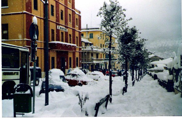 Neve a Guarcino 1986